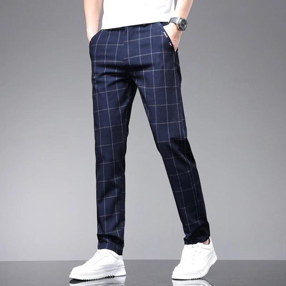Sinplo Checkered Dress Pants
