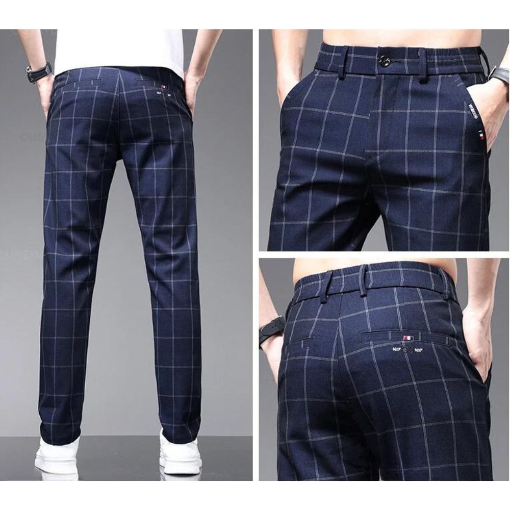 Sinplo Checkered Dress Pants