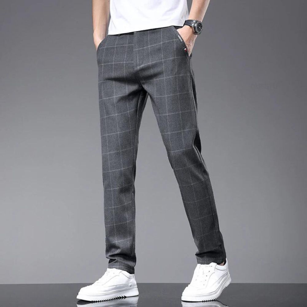 Sinplo Checkered Dress Pants