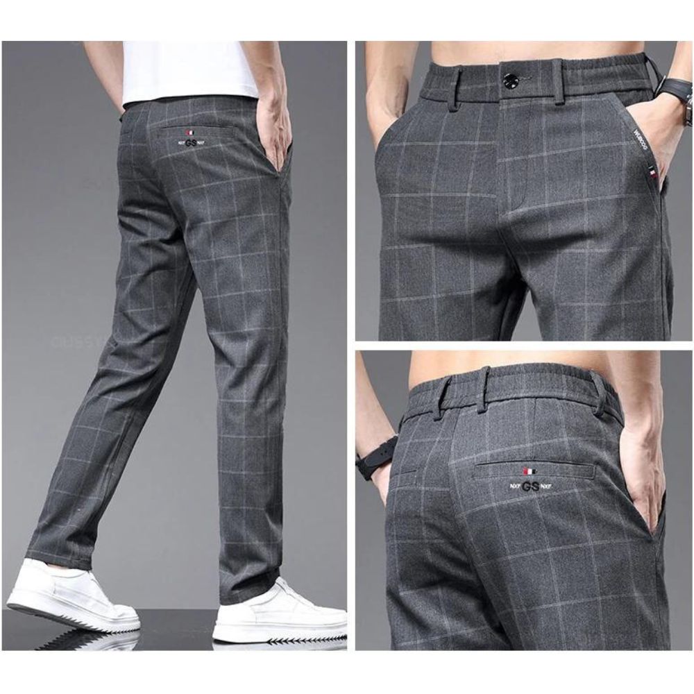Sinplo Checkered Dress Pants