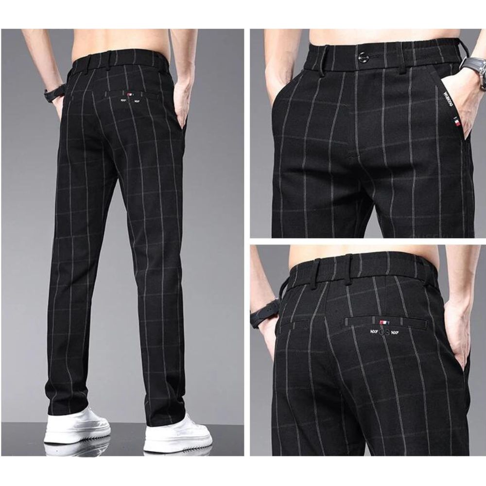 Sinplo Checkered Dress Pants