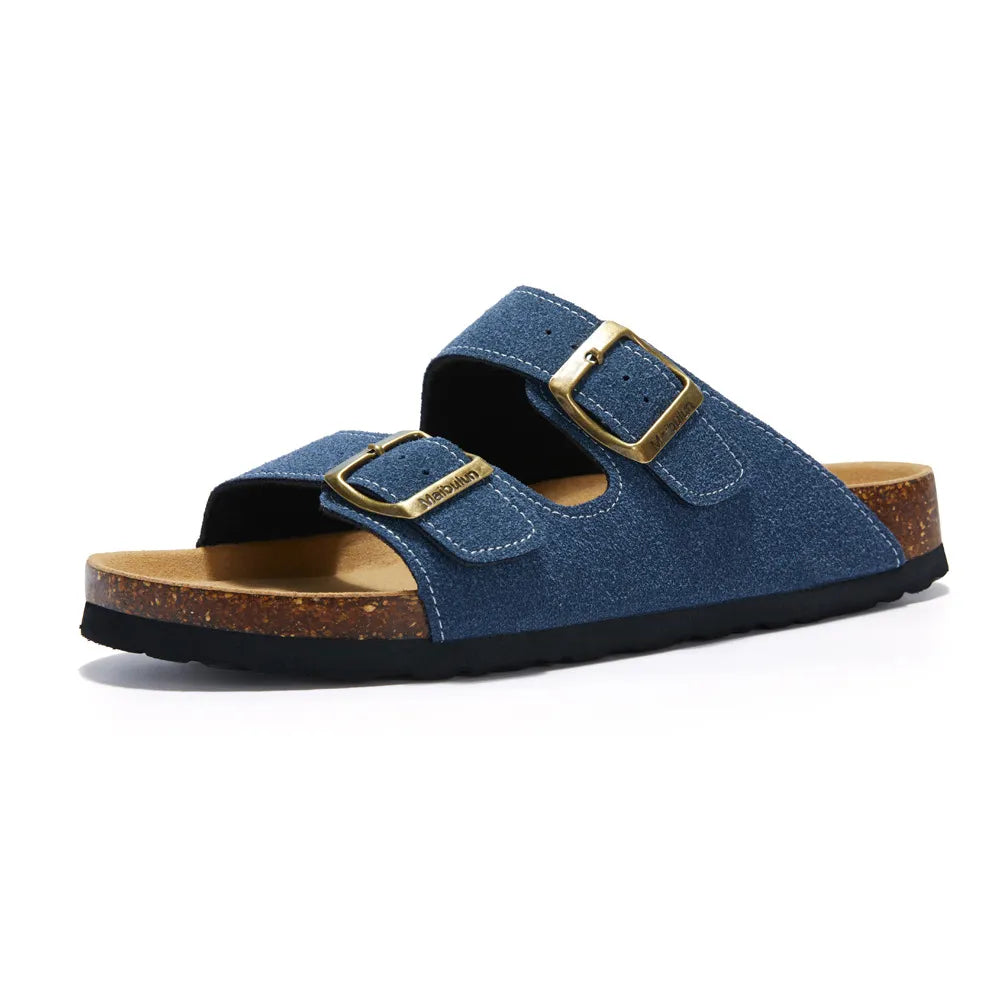 Sinplo Button-Up Cardigan Birken Sandal
