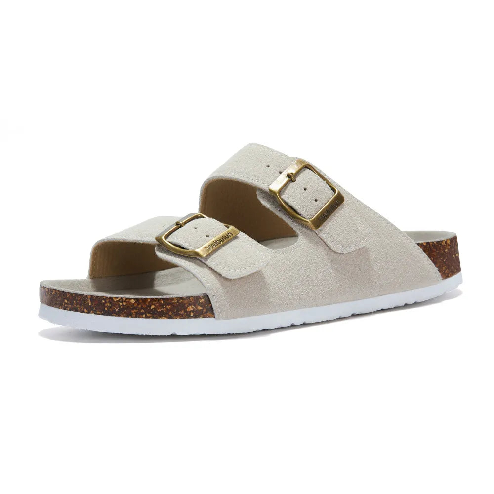 Sinplo Button-Up Cardigan Birken Sandal