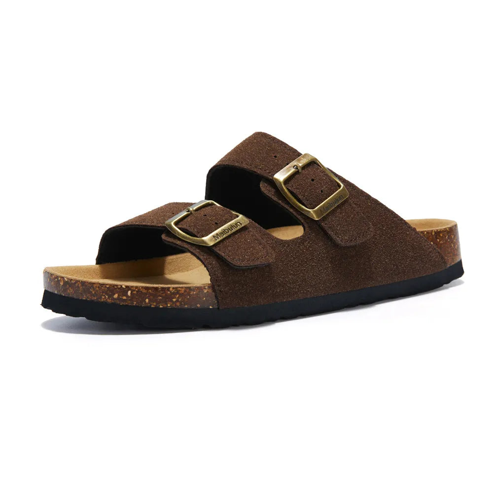 Sinplo Button-Up Cardigan Birken Sandal