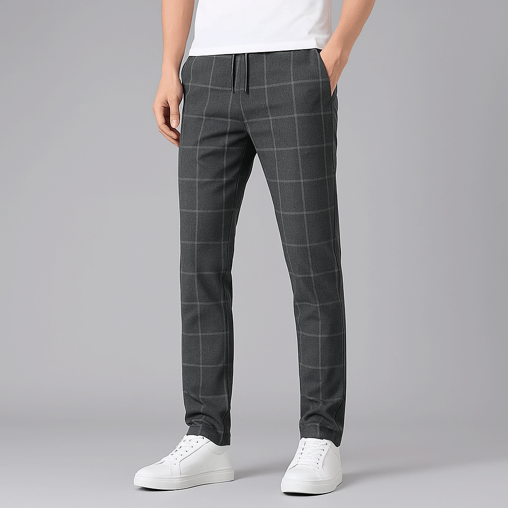 Sinplo Checkered Dress Pants